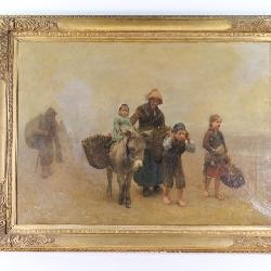 19th Century Oil on Canvas by Robert McGregor