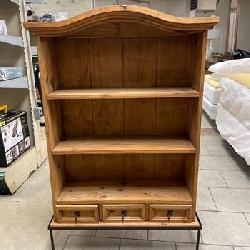Rustic Pine Bookcase/Plant Stand