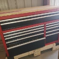 Milwaukee High Capacity 52 in. W x 22.1 in. D 12-Drawer Mobile Workbench