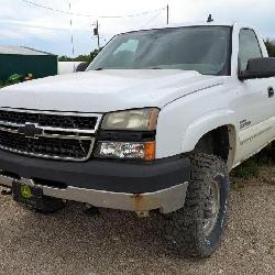 2006 Chevrolet Silverado 2500 HD Duramax Pickup Truck, 4WD, Miles Showing On Odometer 289,350, VIN# 