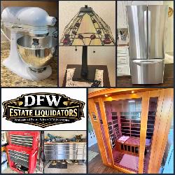This Fri & Sat! ~Incredible Arlington Estate Sale! Sauna, Bose, Leather, Tools, Collectibles, Outdoor, Contemporary, Yard Art, Appliances, MCM, Jewelry & More!