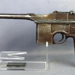  Waffenfabrik Mauser/ CAI C96 (Broomhandle) 7.63x25mm Pistol SN# 155481, 2 Stripper Clips, SNs Match
