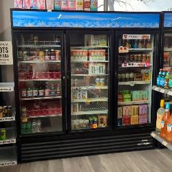 True Refrigerator Three Door Cooler With Adjustable Shelving, 79