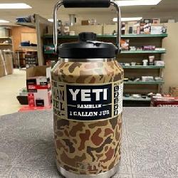 YETI Rambler 1 gal Wetlands Camo BPA Free 2.0 Insulated Jug