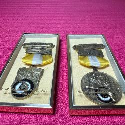 1966 Shooting Oak Harbor Conservation Medals in Original Packaging