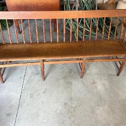Vintage Wooden Armchair
