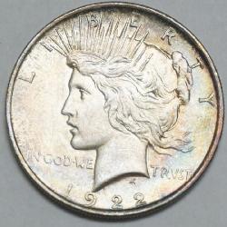 1032	1922 PEACE SILVER DOLLAR