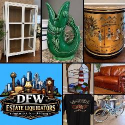 This Fri & Sat! Nice Whirlpool stainless refrigerator, Vintage & modern cameras, Coins, Stamps, Vintage Pyrex, Milk Glass, Jewelry, Persian style rugs, Contemporary sofa, Accent furniture, Sterling..