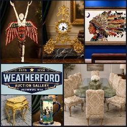 Bidding Ends Fri! ~Incredible *Online Only* Weatherford Gallery Auction! Fine Furniture, Collectibles, Antiques, Memorabilia, Art, Vintage & Much More! Local P/U & Ship Avail.