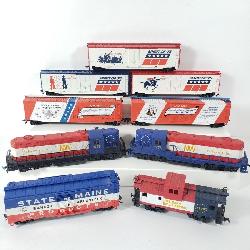Red White & Blue Bachmann, AHM, Athearn