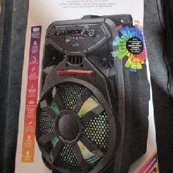 Wireless Tailgate Party Speaker with Built-In 8 in. Speaker