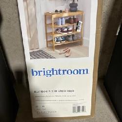 4 Tier Bamboo Shoe Rack