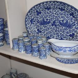 Blue Ware, Blue Ware and More Vintage Blue Ware