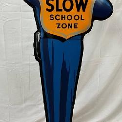 Coca-Cola Die Cut Sidewalk Contemporary Sign, 29in x 66in