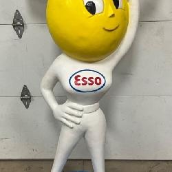 Esso Drip Girl Fiberglass Station Display