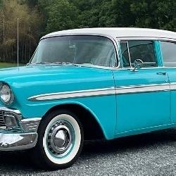 1956 Chevrolet Bel Air 4-door Sedan with Professional Restoration