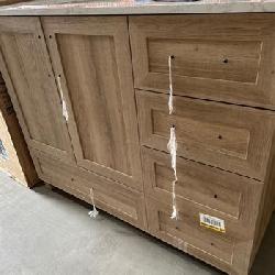 Glacier Bay Tobana 42 in. W x 19 in. D x 34 in. H Single Sink Bath Vanity