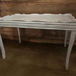 Blue side table