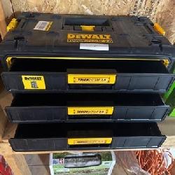DEWALT Toughsystem 2.0, 12.3 in. W Tool Box 3-Drawer