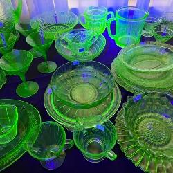 This Fri & Sat! Incredible Dallas Estate Sale! Uranium Glass, Gun Safe, Fine Furniture by Baker, Henredon, Vintage Fashion, Unique Collectibles, Retro Toys, Outdoor, Tools, Hunting & More!