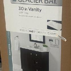 Bannister 31 in. Single Sink Dusk Bath Vanity