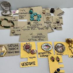 GOLD AND COSTUME JEWELRY 