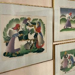 CHARLES TURZAK WATER COLOUR