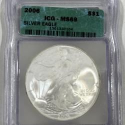 2006 AMERICAN SILVER EAGLE