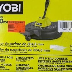 RYOBI 12 in. 3100 PSI Electric Pressure Washer Surface Cleaner