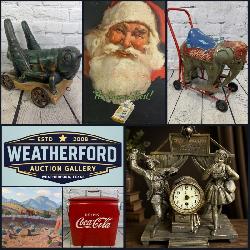 Bidding Ends Fri! ~Incredible *Online Only* Weatherford Gallery Auction! Fine Furniture, Collectibles, Memorabilia, Vintage, Designer, MCM, Fine Art & Much More! Local P/U & Ship Avail!