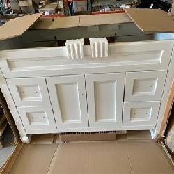 Home Decorators Collection Ridge 48 in. W x 22 in. D x 34 in. H Bath Vanity Cabinet