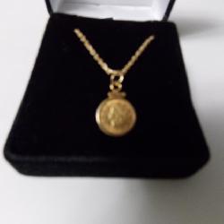Gold Coin Necklace