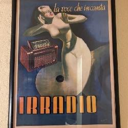 M - IRRADIO PRINT FRAMED 33X25