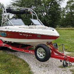 2003 Tige 20V Riders Edition 20' Open Bow Boat, Model 0M314155, 315HP, Hours Read 102, Seller States