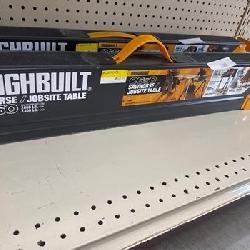 ToughBuilt 32.09 in. H X 42.40 in. W X 27.36 in. D Adjustable Folding Sawhorse 1300 lb. cap. 1 pc