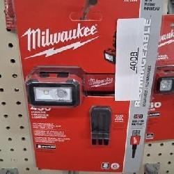 Milwaukee 450 lm Black/Red LED Tactical Head Lamp