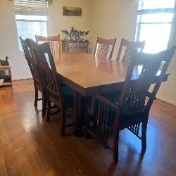 Mission Style dining table 