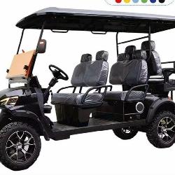 2026 SDLOOL SL-GC42S Off-Road Golf Cart, Color Orange, Unused 
