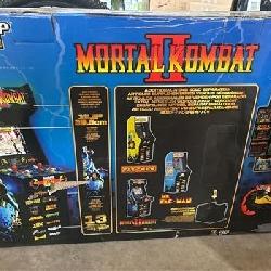 Arcade1Up Mortal Kombat II Classic SE Arcade Machine 4 - Foot Cabinet, 13 Classic Video Games, 15.6