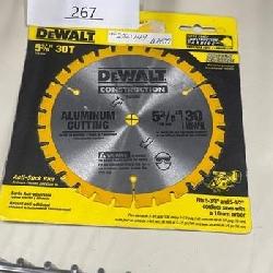 DEWALT DW9052 Circular Saw Blade, 5-3/8 in Dia, 10 mm Arbor, 30-Teeth, Carbide Cutting Edge