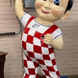 4FT. X 8FT. FIBERGLASS BIG BOY W/ HAMBURGER