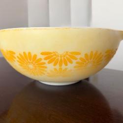 Vtg Pyrex Daisy Mixing Bowlï¿½13ï¿½10.25ï¿½4.5