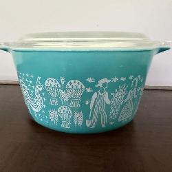Vtg Pyrex Casserole Dishï¿½7.5x6x3
