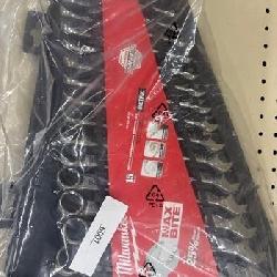 Milwaukee Max Bite Metric Combination Wrench Set 15 pc