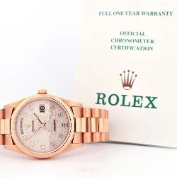 Rolex President with papers
