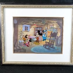 Mickey's Christmas Carol Hand Painted Character Cel