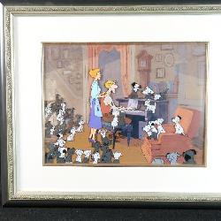 Disney 101 Dalmatians Limited Edition Hand Painted Character Cel