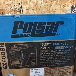 Pulsar Products 4000 -Watt Dual Fuel (Gasoline/Propane) Inverter Generator