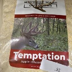 Midwest mass temptation apple infused attractant 9 lbs