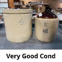 2 -Stoneware Pieces